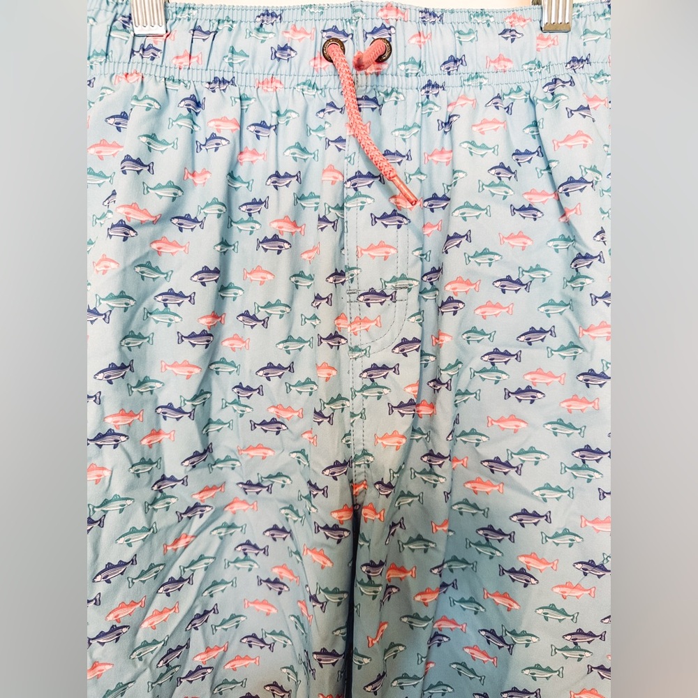 Classic Club Shark Print Swimsuit Shorts Boys Size 14/16 NWT - Picture 3 of 7